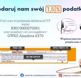 Podaruj nam swój 1,5% podatku